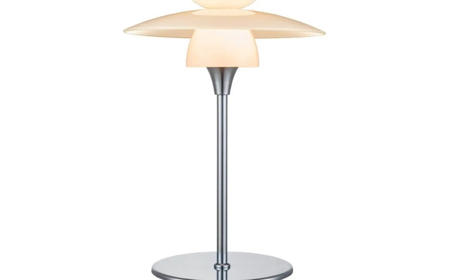 Halo Design Scandinavia Bordslampa 29,5cm Krom/Opal* Bordslampor