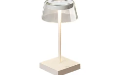 Uppladdningsbara Lampor Utomhus|Uppladdningsbara Lampor Utomhus<Konstsmide Scilla Uppladdningsbar Bordslampa 36cm Vit IP54