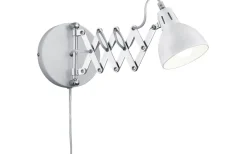 Reality Scissor Vägglampa E14 mattvit* Läslampor