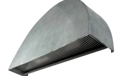 Kustnära Belysning|Vägglampor Utomhus<Dyberg Larsen Scott Vägglampa 27cm Galvaniserat Stål IP44