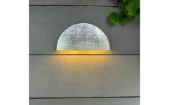 Kustnära Belysning|Vägglampor Utomhus<Dyberg Larsen Scott Vägglampa 27cm Galvaniserat Stål IP44