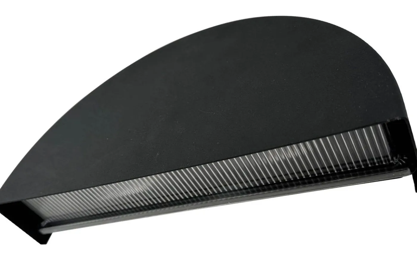 Scott Vägglampa 27cm Svart IP44