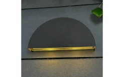 Scott Vägglampa 27cm Svart IP44