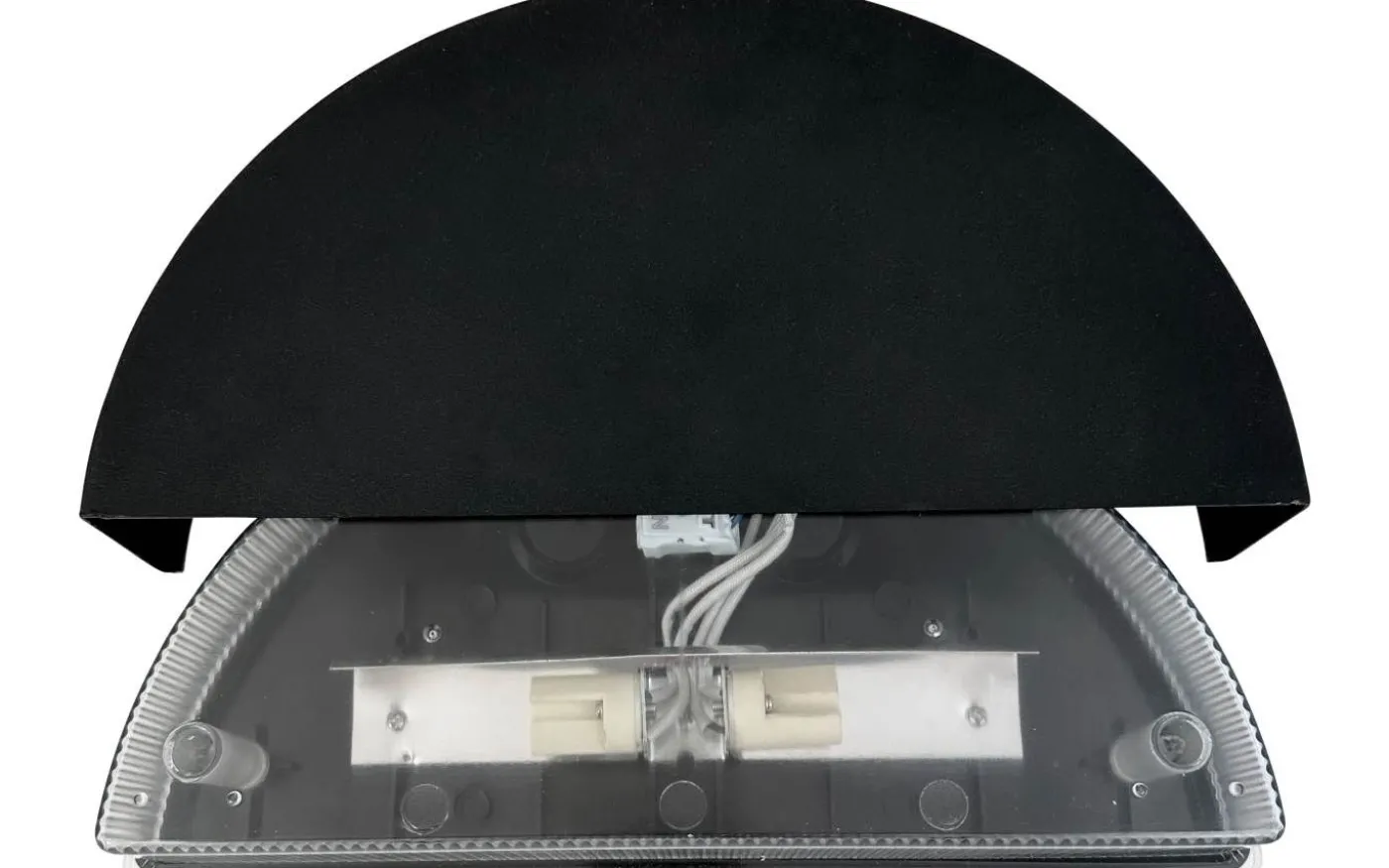 Scott Vägglampa 27cm Svart IP44