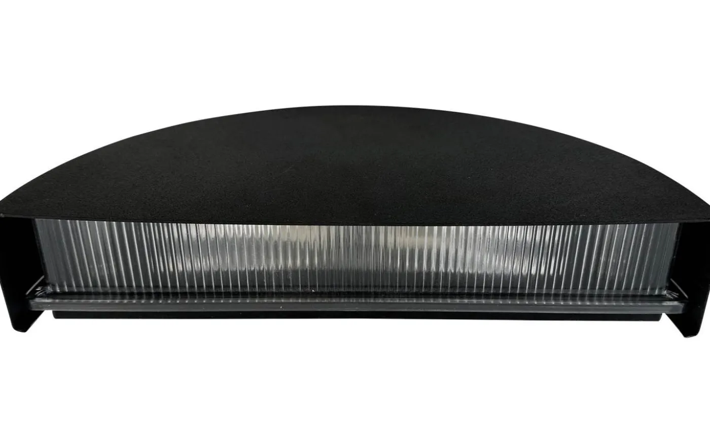 Scott Vägglampa 27cm Svart IP44