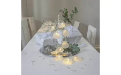 Star Trading Seashell Batteridriven Ljusslinga Timer 1,35m*Barn Batterislingor Inomhus|Barnrum