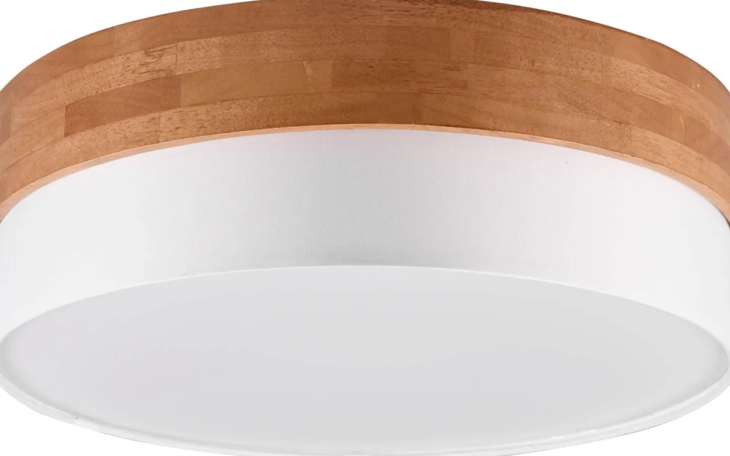 Trio Lighting Seasons Plafond 50cm E27 vit/trä* Plafonder
