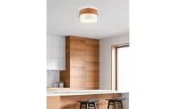 Trio Lighting Seasons Plafond 30cm E14 vit/trä* Plafonder