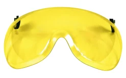 SecureFit Kort visir, AS/AF, polykarbonat, gul, X5-SV03-CE