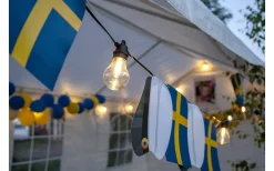 Selecta Ljusslinga 13,6m 18L Svart IP44