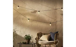 Selecta Ljusslinga 13,6m 18L Svart IP44