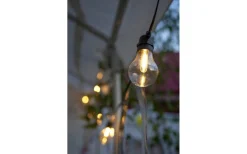 Selecta Ljusslinga 7,2m 10L Svart IP44