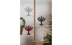 Visa Alla Adventsljusstakar|Adventsljusstakar 31-60 Cm<Star Trading Selma Adventsljusstake Vit 40cm