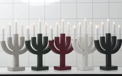 Visa Alla Adventsljusstakar|Adventsljusstakar 31-60 Cm<Star Trading Selma Adventsljusstake Vit 40cm