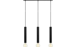 Avlånga Taklampor<Markslojd Sencillo Taklampa 3L 75cm Svart