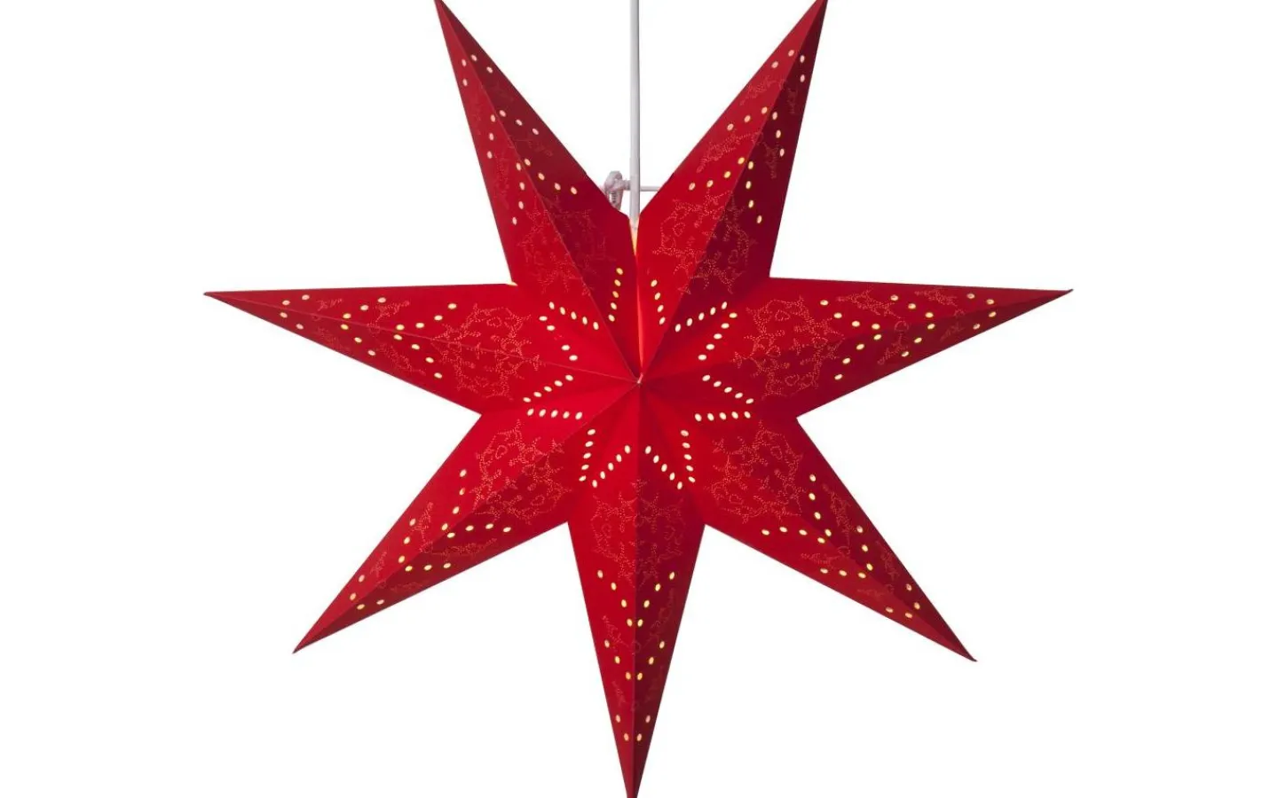 Star Trading Sensy Pappstjärna 54cm Röd* Julstjärnor Med Sladd