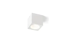 Taklampor Utomhus<Rendl Senza Sq Takspotlight 6W 3000K Vit IP65