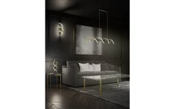 Trio Lighting Sequence Bordslampa LED matt mässing/matt svart* Bordslampor