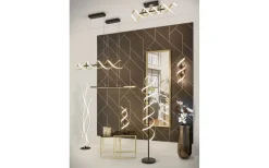 Trio Lighting Sequence Plafond LED matt mässing/matt svart* Plafonder