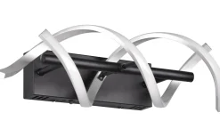 Sequence Vägglampa LED borstad aluminium/mattsvart