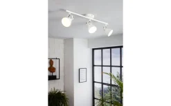 Avlånga Takspotlights|Takspot Med 3 Lampor<Eglo Seras Takspotlight 60cm GU10 LED 3000K 3x3W Vit
