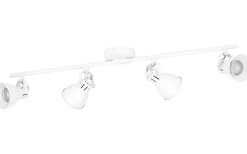 Eglo Seras Takspotlight 77cm GU10 LED 3000K 4x3W Vit* Avlånga Takspotlights|Takspot Med Minst 4 Lampor