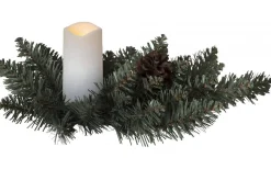 Star Trading Serene Batteridriven Granrisdekoration 33cm Timer/Sensor 750h Grön* Gravljus|Gravljus