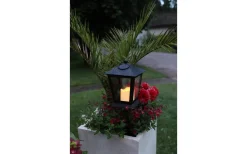 Gravljus|Gravljus<Star Trading Serene Batteridriven Ljuslykta 40cm Timer 80h Svart