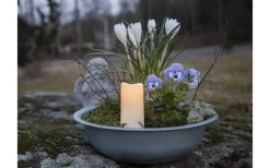 Star Trading Serene Batteridrivet Blockljus Utomhusbruk Timer/Sensor 750h* Gravljus|Gravljus