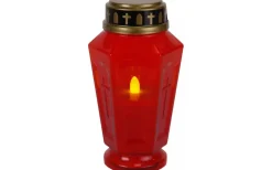 Serene Batteridrivet Gravljus 16cm 1000h Röd