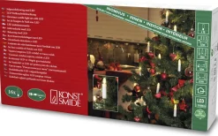 Klassisk Julgransbelysning<Konstsmide Seris Julgransbelysning 16L DC LED Delad stickpropp Inomhus