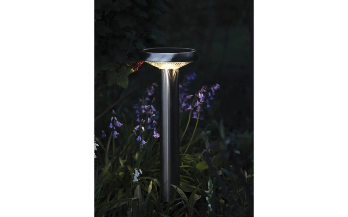 Sevilla Solcellslampa Rostfritt Stål 45cm LED