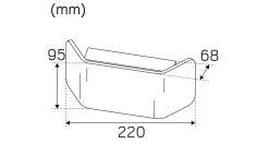 Hidealite Shade Ek Vägglampa 3000K 9W* Lampetter