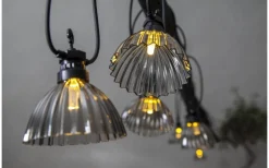 Star Trading Shade Ljusslinga 4,95m 12L Grå IP44* Partyslingor Utomhus 230V|Partyslingor Utomhus 230V