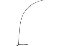 Golvlampor|Golvläslampor<Trio Lighting Shanghai Golvlampa LED svart