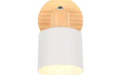 Läslampor<Trio Lighting Shanti Spotlight E14 varmgrå/trä