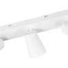Avlånga Takspotlights|Takspot Med 3 Lampor<Trio Lighting Sharp Spotlight 3-delad GU10 matt vit/guld