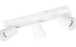 Avlånga Takspotlights|Takspot Med 3 Lampor<Trio Lighting Sharp Spotlight 3-delad GU10 matt vit/guld