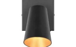 Trio Lighting Sharp Spotlight GU10 matt svart/guld* Läslampor