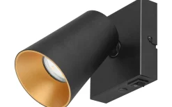 Trio Lighting Sharp Spotlight GU10 matt svart/guld* Läslampor