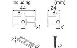 Hidealite Shelf Line Vit 2700K 230V 50cm* Kök & Matplats|Bänkbelysning