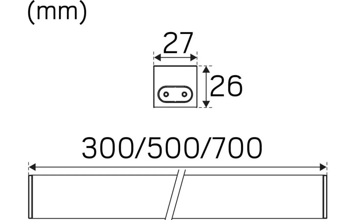 Bänkbelysning|Kök & Matplats<Hidealite Shelf Line Vit 4000K 230V 30cm