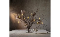 Shimmer Batteridriven Ljusslinga 1,35m Beige