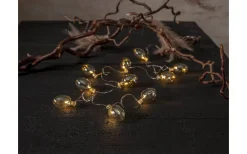 Shimmer Batteridriven Ljusslinga 1,35m Beige