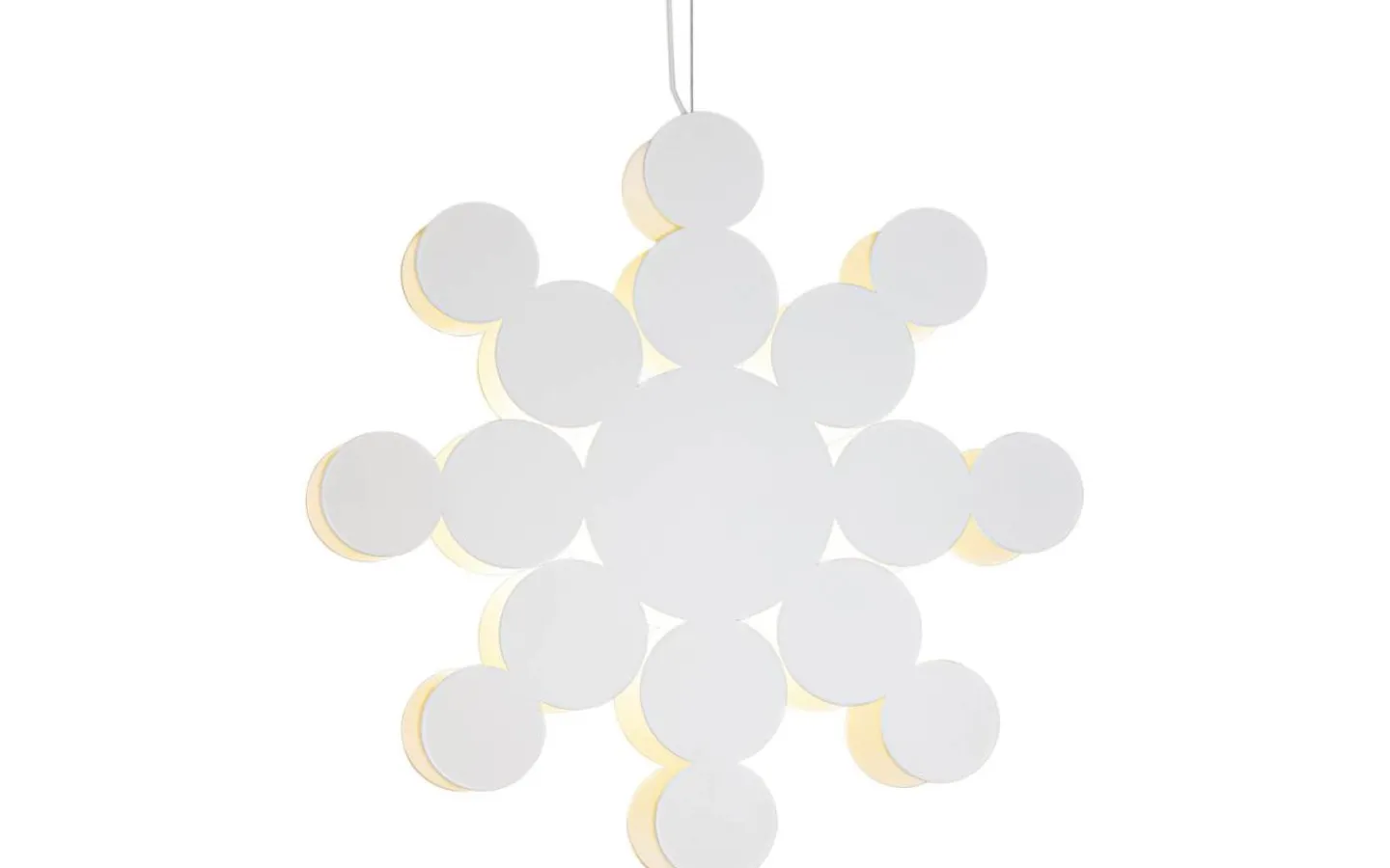 By Rydens Shine Julstjärna 60cm Vit* Julstjärnor Med Sladd