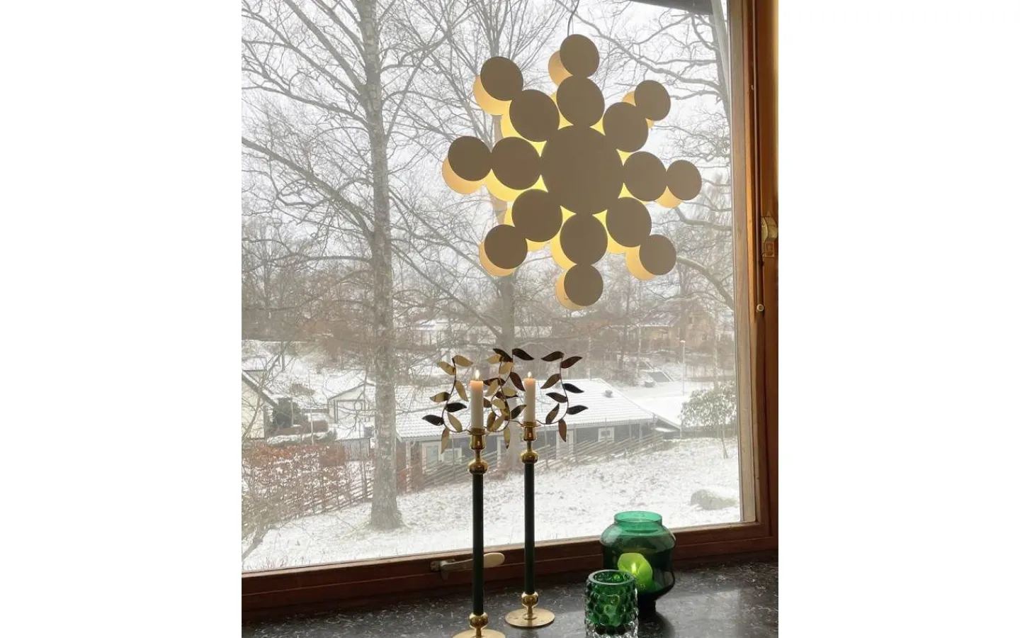 By Rydens Shine Julstjärna 60cm Vit* Julstjärnor Med Sladd