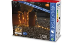 Konstsmide ShineLine Ljusslinga 5m 100L Amber LED IP44* Korta Ljusslingor (1-10M)|Ljusslingor Utomhus