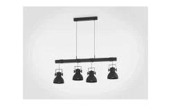 Avlånga Taklampor<Eglo Shirebrook Taklampa 100cm Svart