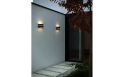 Vägglampor Utomhus<Nordlux Sibelis Vägglampa Svart IP44