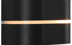 Vägglampor Utomhus<Nordlux Sibelis Vägglampa Svart IP44